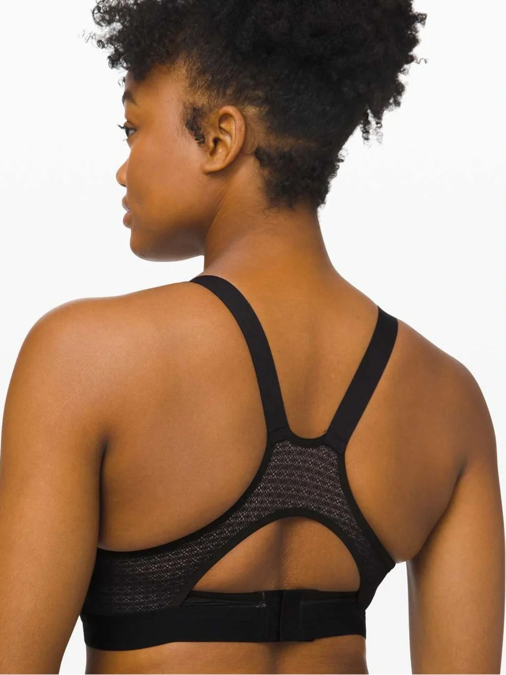 Lululemon Awake to Lace Bra Size 38C Black / Barely Beige